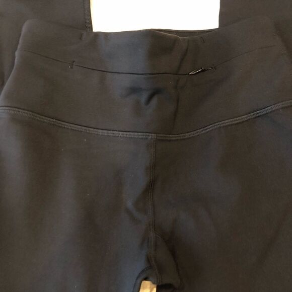 Nancy Rose Performance Black Mesh Ruffle Leggings - Picture 2 of 6